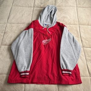 Vintage Detroit Red Wings Starter NHL Hockey Full Zip Men's Size XL Jacket